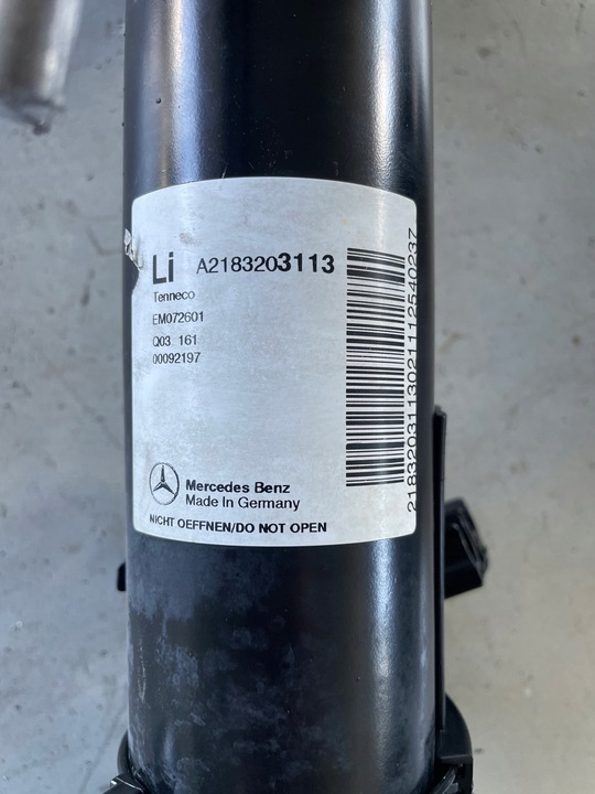 фото №9, Амортизатор airmatic левый правый перед mercedes w218 po пробег 41000 km