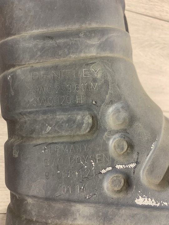 фото №4, Bentley gt continental 17r рестайлінг v8 вихлоп глушник
