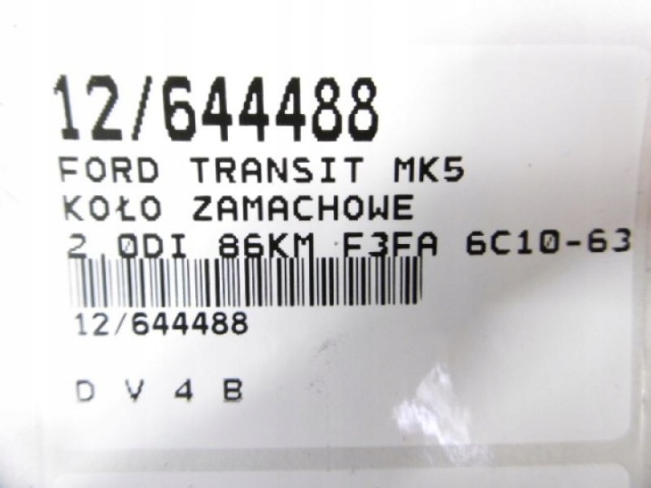 фото №7, Transit mk5 koło маховики 6c10-6375-ad 2,2tdci