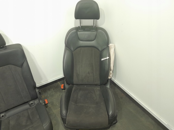 фото №6, Audi q7 ii 4m сидіння диван комплект шкіра алькантара 7 осіб s-line