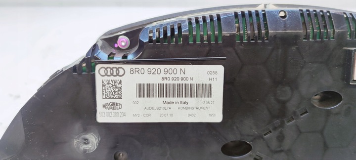 фото №7, Спидометр приборы audi q5 8r 2.0 tfsi 8r0920900n