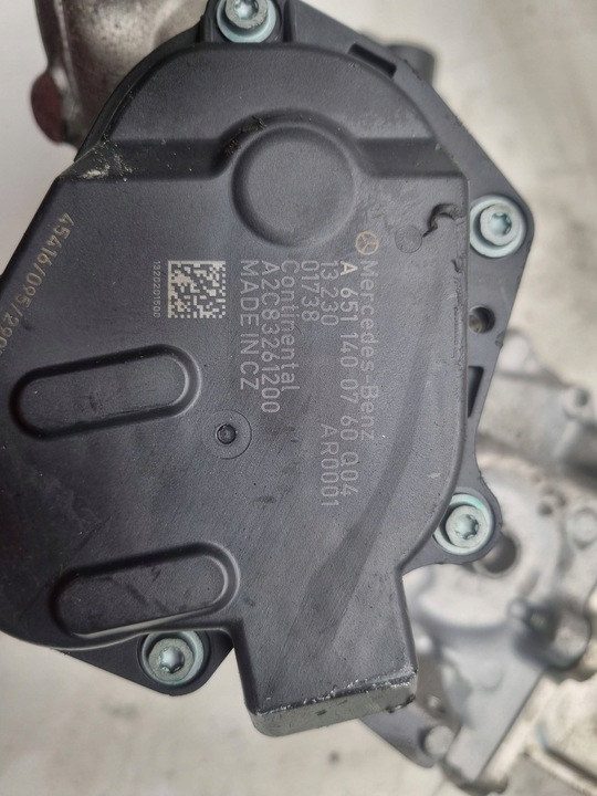 фото №10, Радиатор выхлопных газов egr a6511400760 mercedes w204 w212 w221 w639 w906 2.2cdi