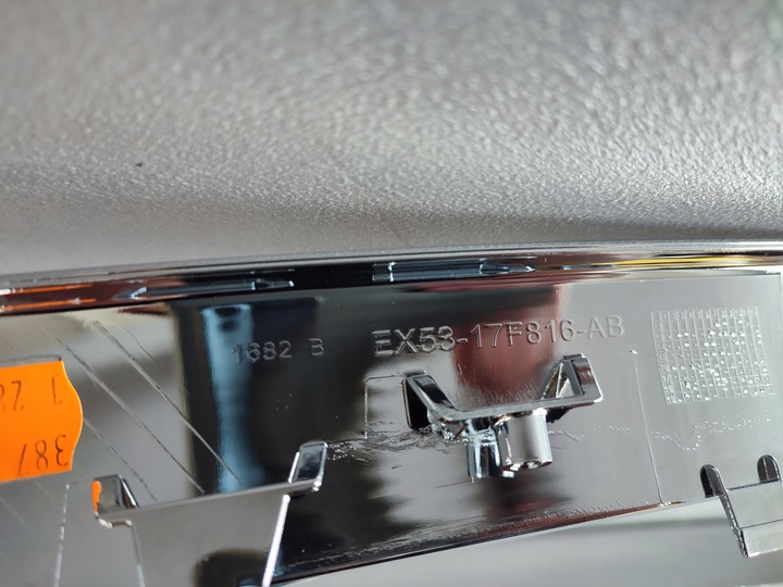 фото №5, Jaguar f-type f тип решётка радиатора решётка рамка хром новая оригинал ex53-17f816-ab