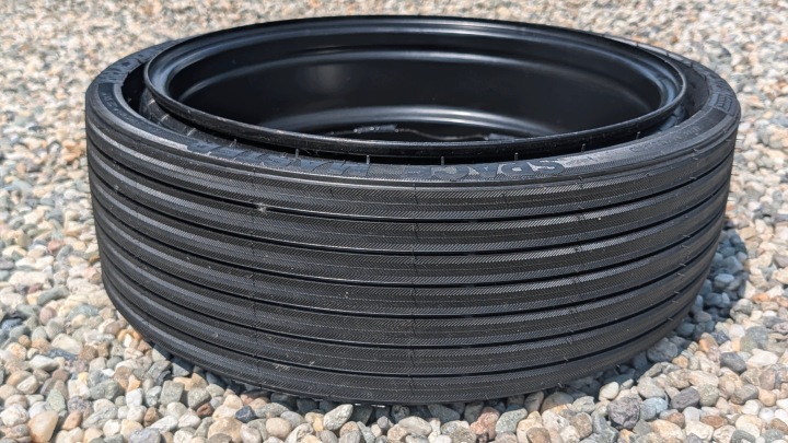 фото №13, Докаточное колесо (докатка) vw touareg porsche cayenne 7l 5x120 r17 2002-2010r