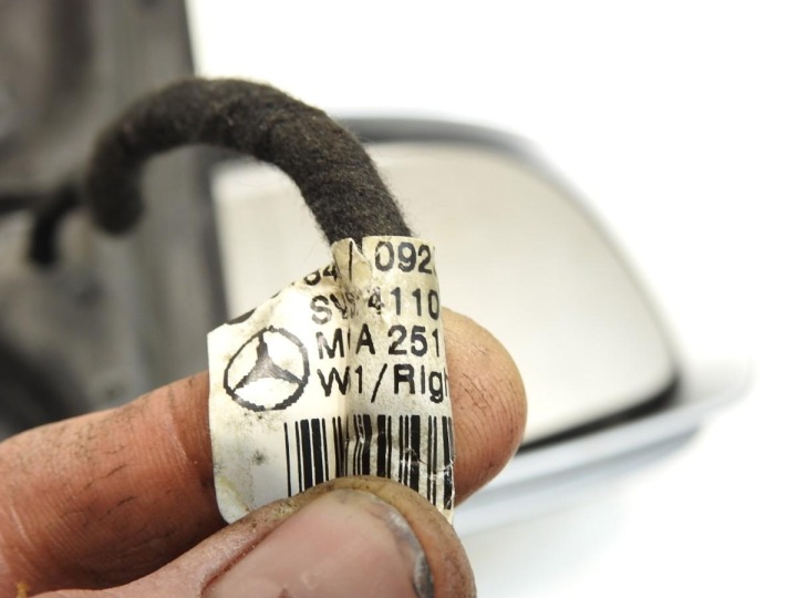 фото №8, Дзеркало праве складний 11 pin 775 mercedes r w251 a2518103016