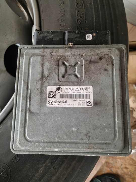 фото №1, Комп'ютер ecu skoda 1.6 tdi 03l906023ng демонтаж