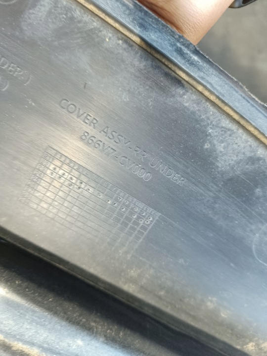 фото №5, Kia ev6 защита накладка плита бампера перед передней 866v7-cv000