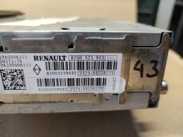 фото №7, Радио cd cabasse renault laguna ii 8200525903