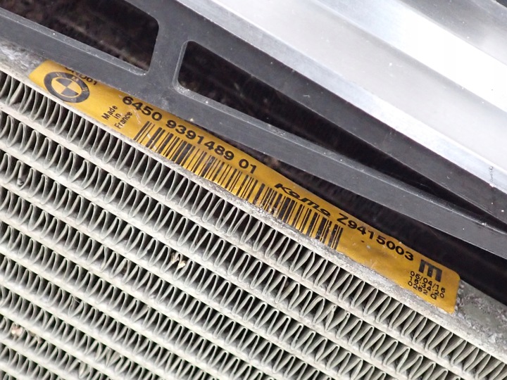 фото №11, Комплект радиатор вентилятор кондиционер inter bmw 5 f10 f11 2.0d 12r