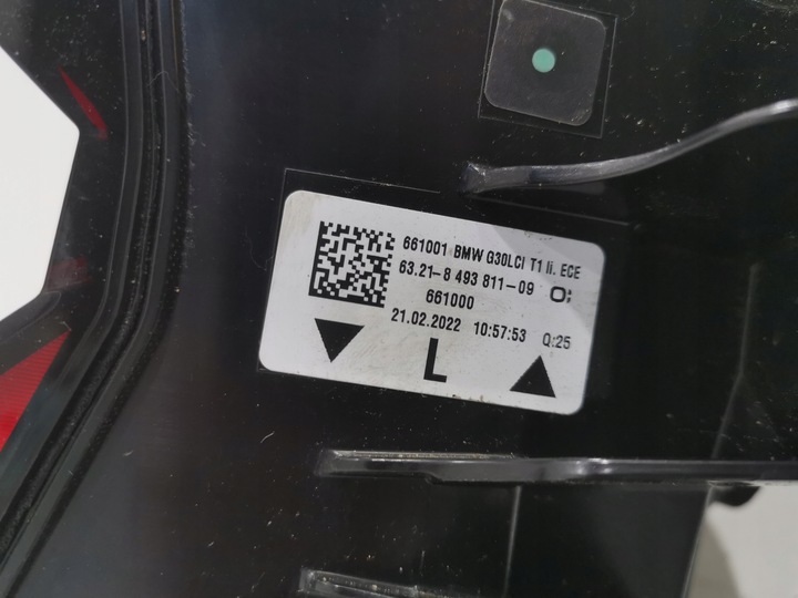 фото №7, Bmw g30 lci рестайлинг лампа левый зад led красивая исправная