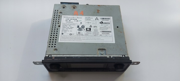 фото №1, Mercedes sprinter w907 907 радио a9078209600