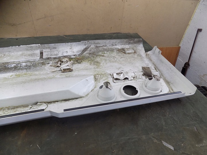 фото №9, Оригінальний вживаний бампер зад do кемпер hobby rapido knaus mileo eura