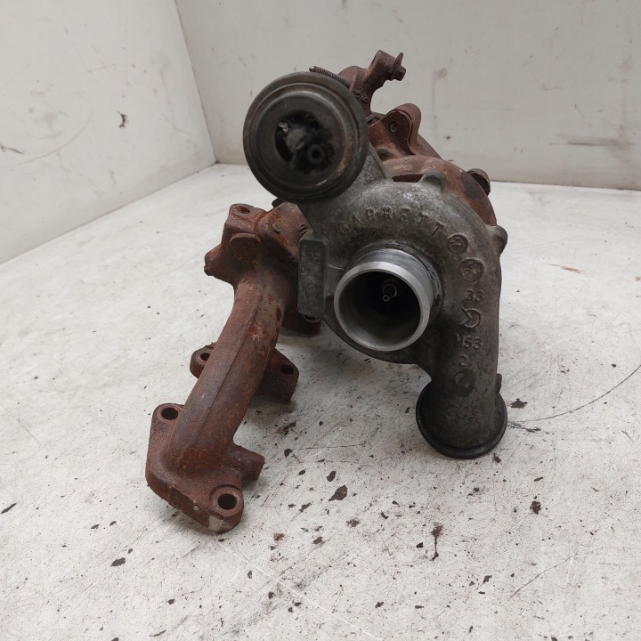 фото №6, Opel zafira турбонагнетатель 24461825 + коллектор