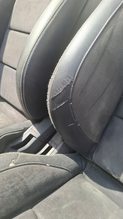 фото №7, Mercedes w212 рестайлінг sedan сидіння диван обшивки комплект шкіра оббивка