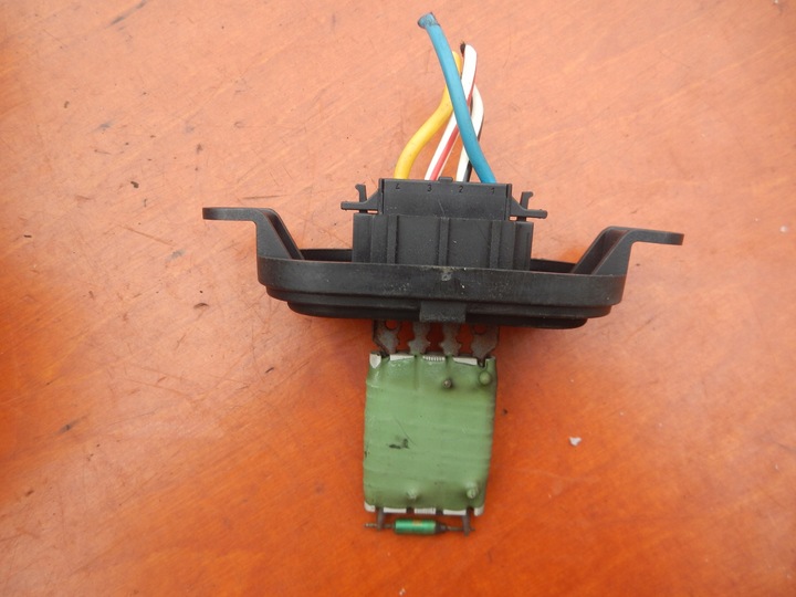 фото №6, Вентилятор вентилятор повітропровід + резистор vw t5 03-