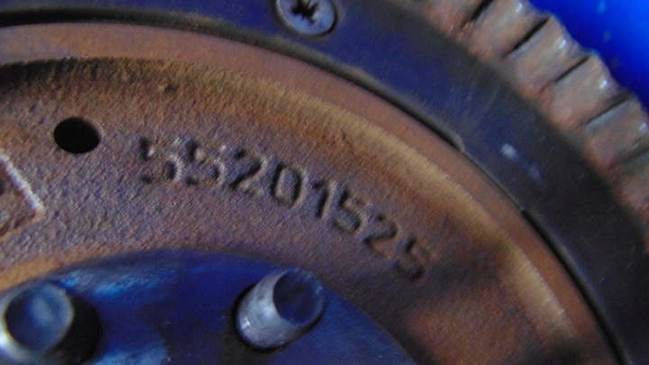 фото №3, Диск 7mm притиск 1.3jtd hdi nemo fiorino bipper