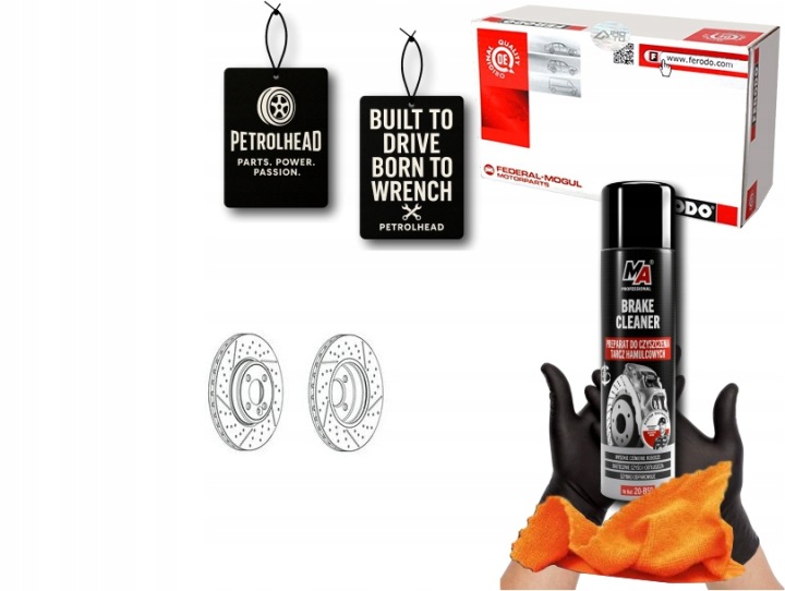 DISQUES FREIN 2PCS MINI (R50 R53) (R52) (R56) #PETROLHEAD PRO+ KIT2 mdc223