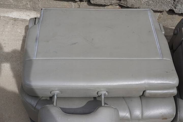 фото №15, Nissan patrol диван сиденье зад кожа 5d комплект gr y61