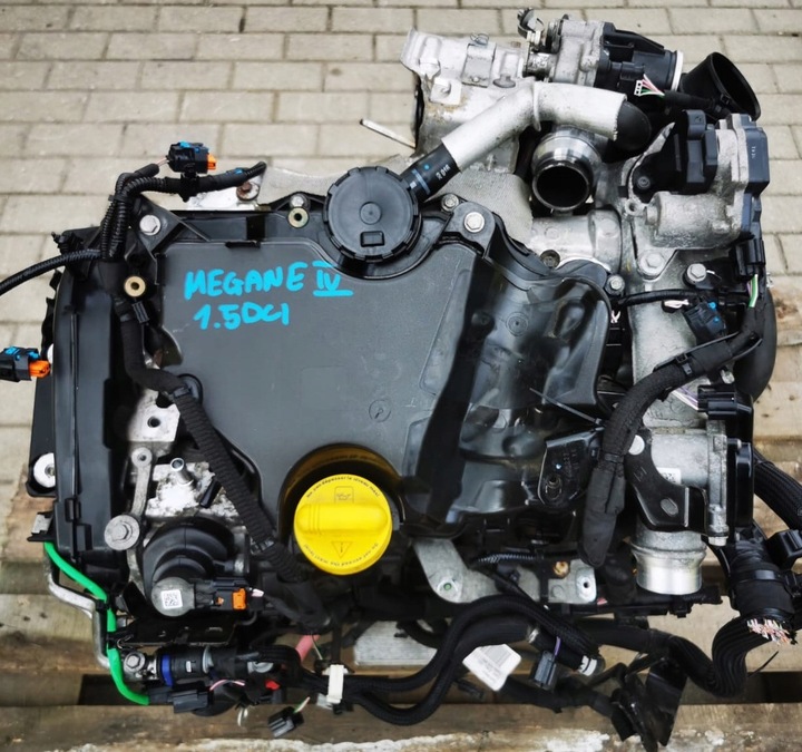 фото №11, Двигатель renault megane iv dacia 1.5 синий dci комплектный k9k 872