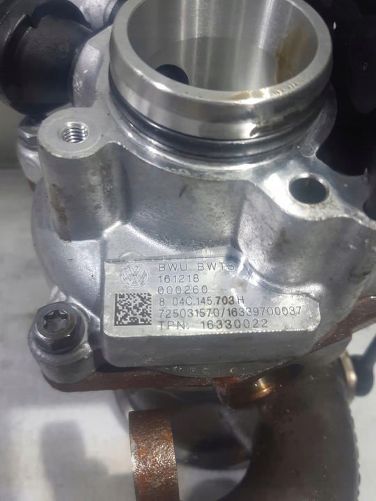 фото №10, Турбонагнетатель 04c145703h vw audi skoda 1.0tsi