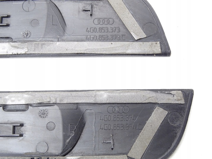 фото №13, Планки пороговые накладки порога комплект 4g0853376 4g0853375 s-line audi a6 c7