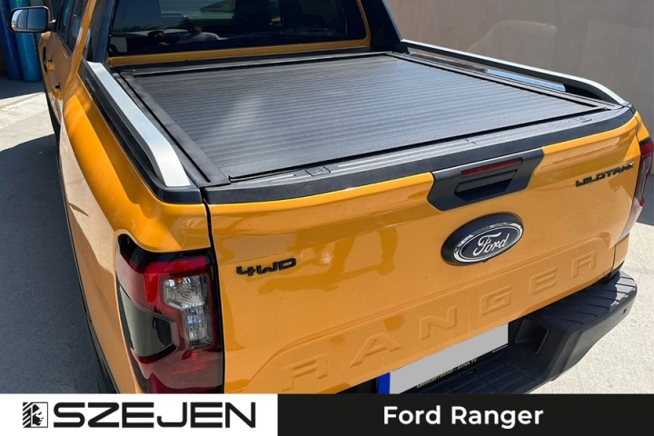 фото №7, Кришка багажника ролета кузов ford ranger 2023+ ролета алюмінієва згортана
