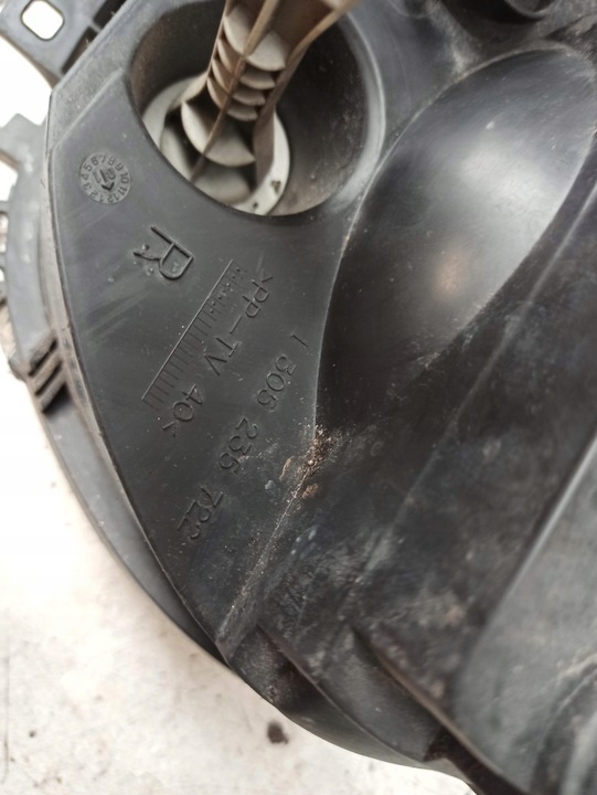 фото №9, Vw polo 9n панель кріплення фар лампа права передня 6q1941008m