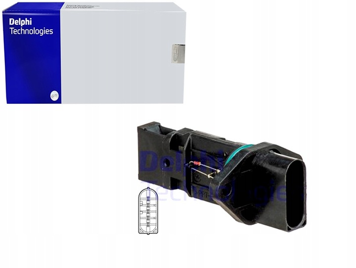 фото №1, Витратомір pow delphi af10584-12b1 porsche 911 99-01 delphi