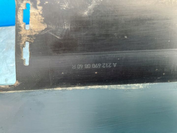 фото №10, Mercede w212 рестайлінг права планка накладка порогова універсал 197