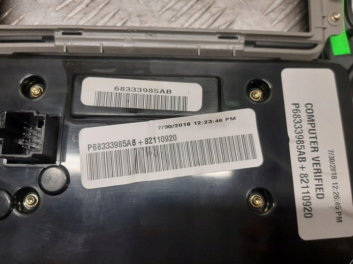 фото №11, Jeep grand cherokee wk2 панель кондиціонера 68333985ab