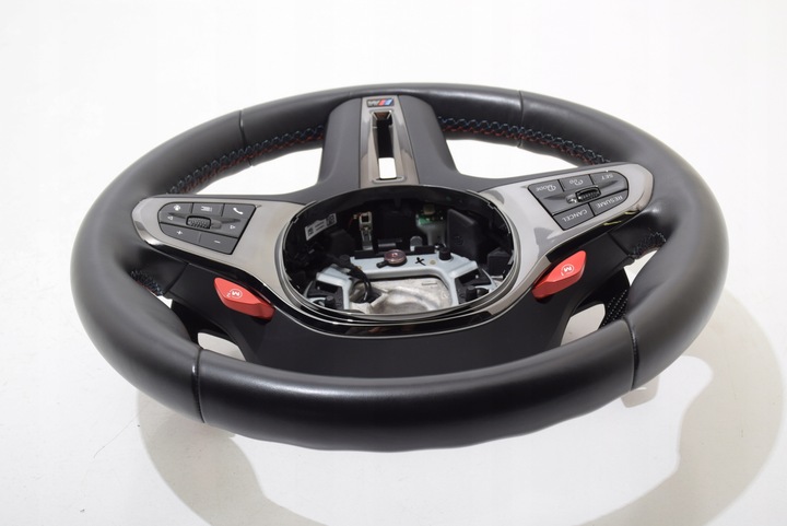 фото №11, Bmw x5m f95 lci x6m f96 xm g09 руль м-пакет лепестки карбон wibracje