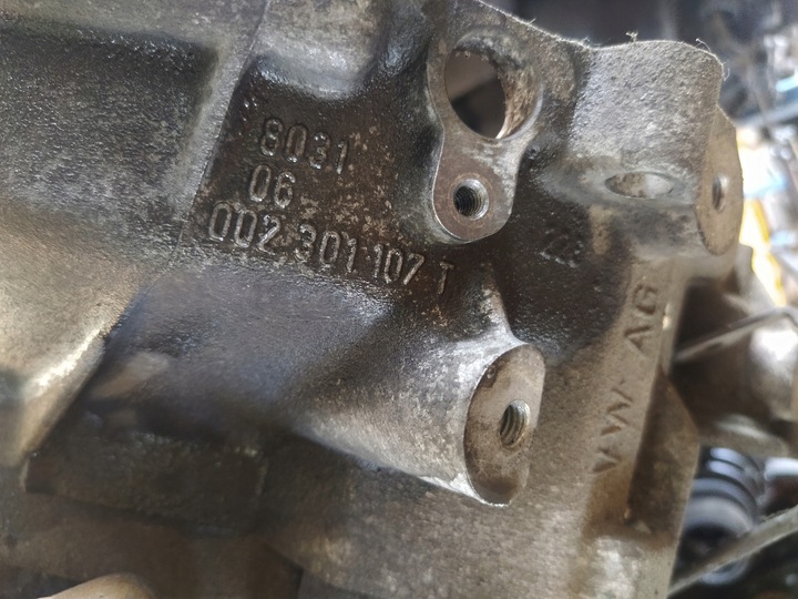 фото №5, Коробка передач коробки передач skoda fabia i 1.4 mpi 002301107c 002301107t