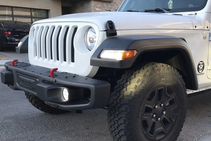 фото №12, Jeep wrangler jl 2018+ бампер переднее модель california