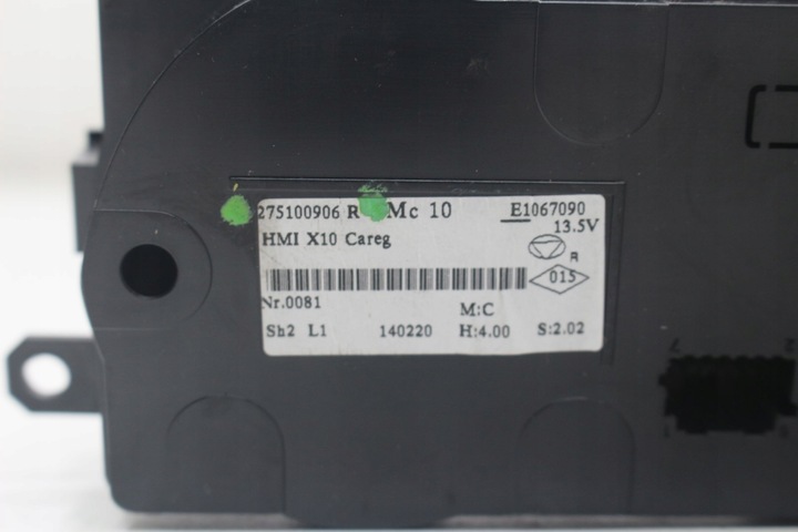 фото №9, Панель кондиционера 275100906r renault zoe