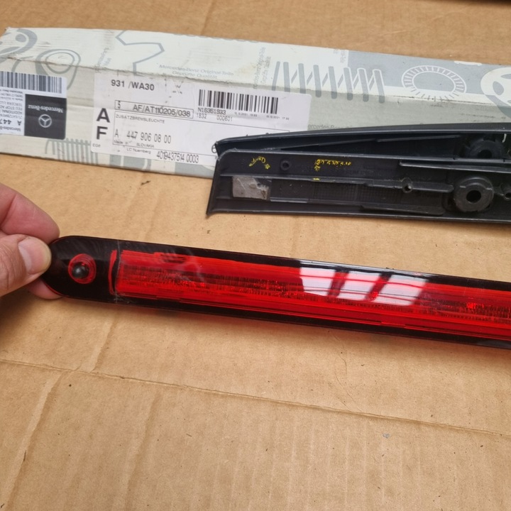 фото №8, Планка дахова w447 vito v клас a6396906462 світло сплав сплаву a4479060800