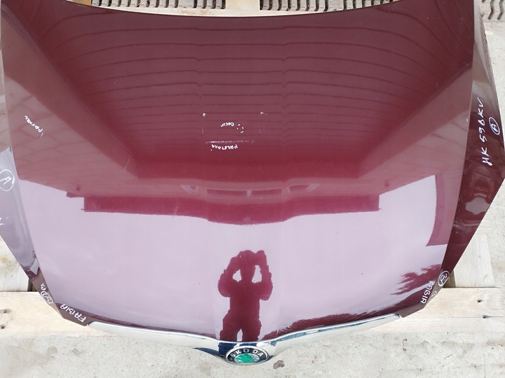 фото №6, Капот оригінальний лак skoda fabia ii 2007-2010 колір 9893 дорестайлінг