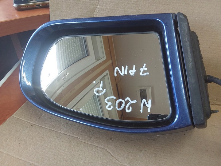фото №10, Mercedes c класс w203 зеркало правые 7pin 413133418 европа