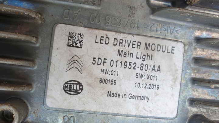 фото №6, Citroen c5 aircross лампа передняя правая полный led