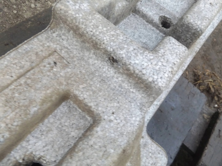 фото №7, Aveo t250 пенополистирол абсорбер бампера зад