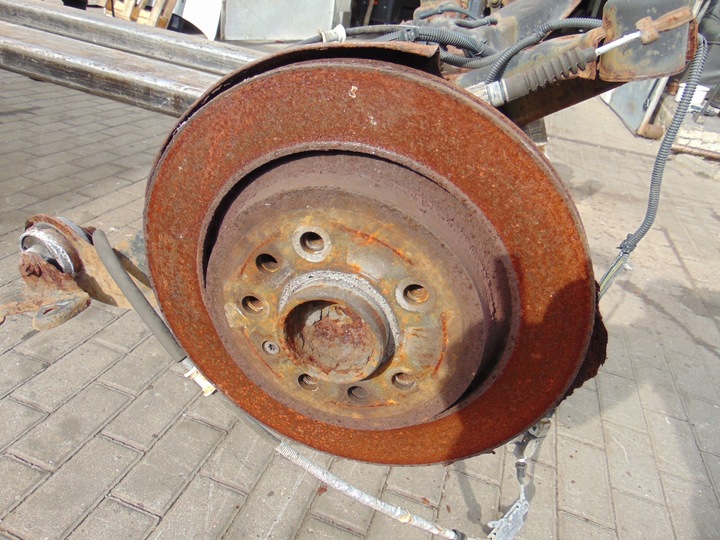 фото №8, Балка вісь підвішування зад saab 9-3 i 1998r- cabrio