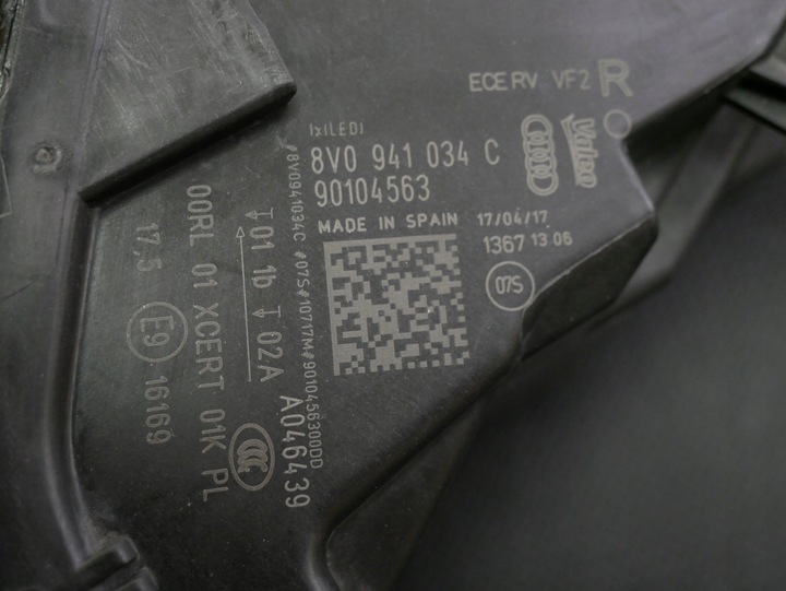 фото №10, Комплект левая правая фары лампы audi a3 s3 rs3 8v полный led рестайлинг