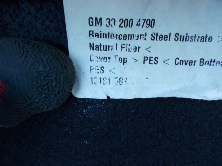 фото №9, Полка багажника зад задняя opel astra iii h hb 3 дверь 13181587