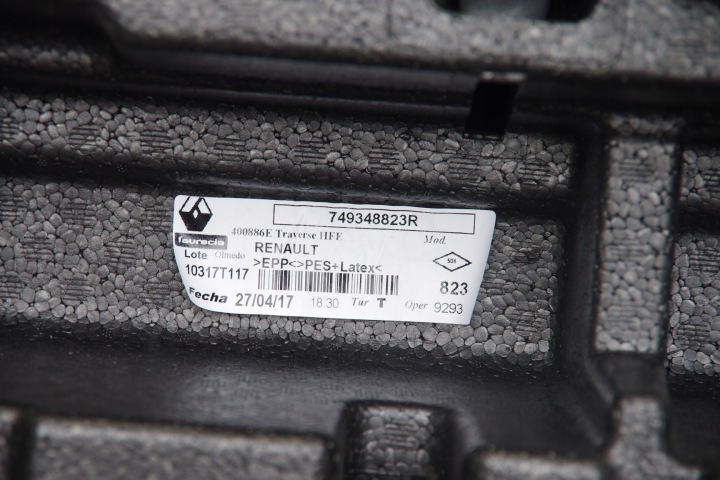 фото №6, Пінополістирол наповнювач багажника renault kadjar