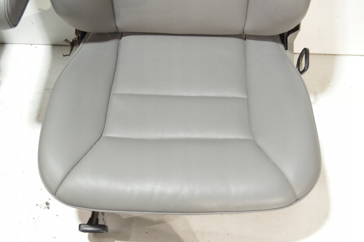 фото №7, Сидіння диван перед зад mercedes w124 cabrio a124 сірий шкіра механічне