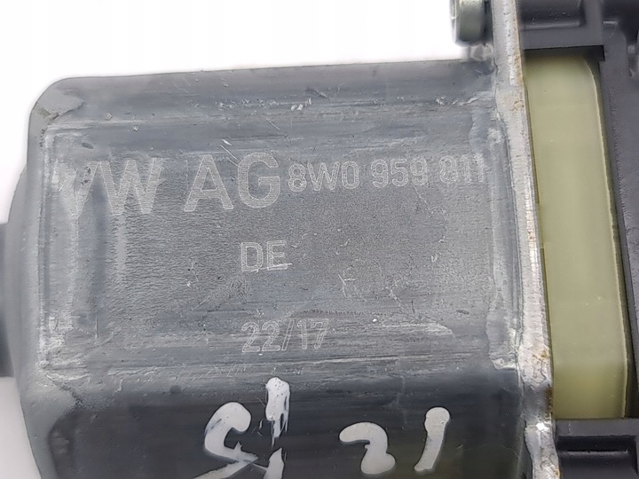 фото №7, Audi a4 s4 b9 левая сторона моторчик подъёма стёкла дверь задних