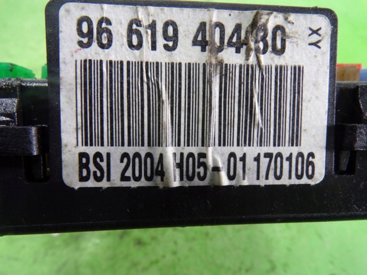 фото №10, Peugeot 307 блок предохранителей bsi 9661940480