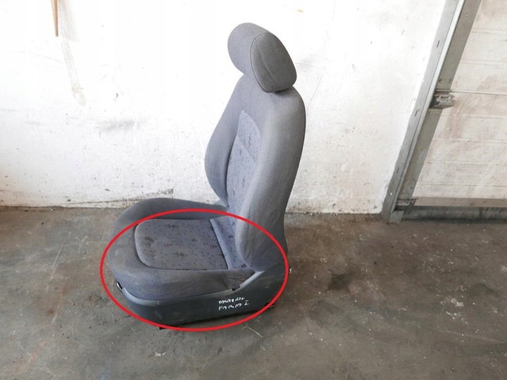 фото №6, Сиденье пассажира правые перед skoda fabia i 6y 99-04