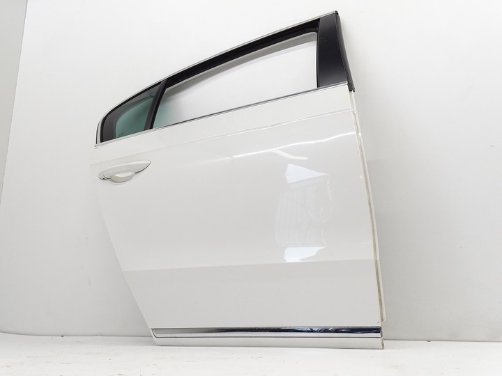фото №1, Двері праві правий зад задні vw passat b7 3a sedan білий lb9a
