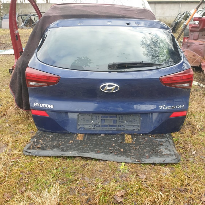 фото №1, Hyubdai tucson кришка колір синій