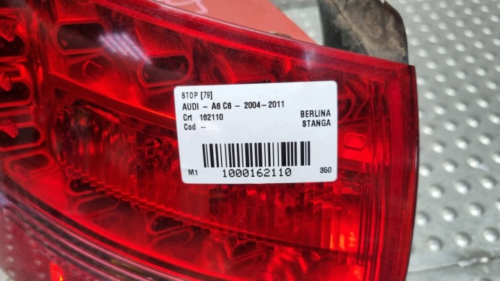 фото №6, Фара левое зад led audi a6 c6 универсал 2004-2011